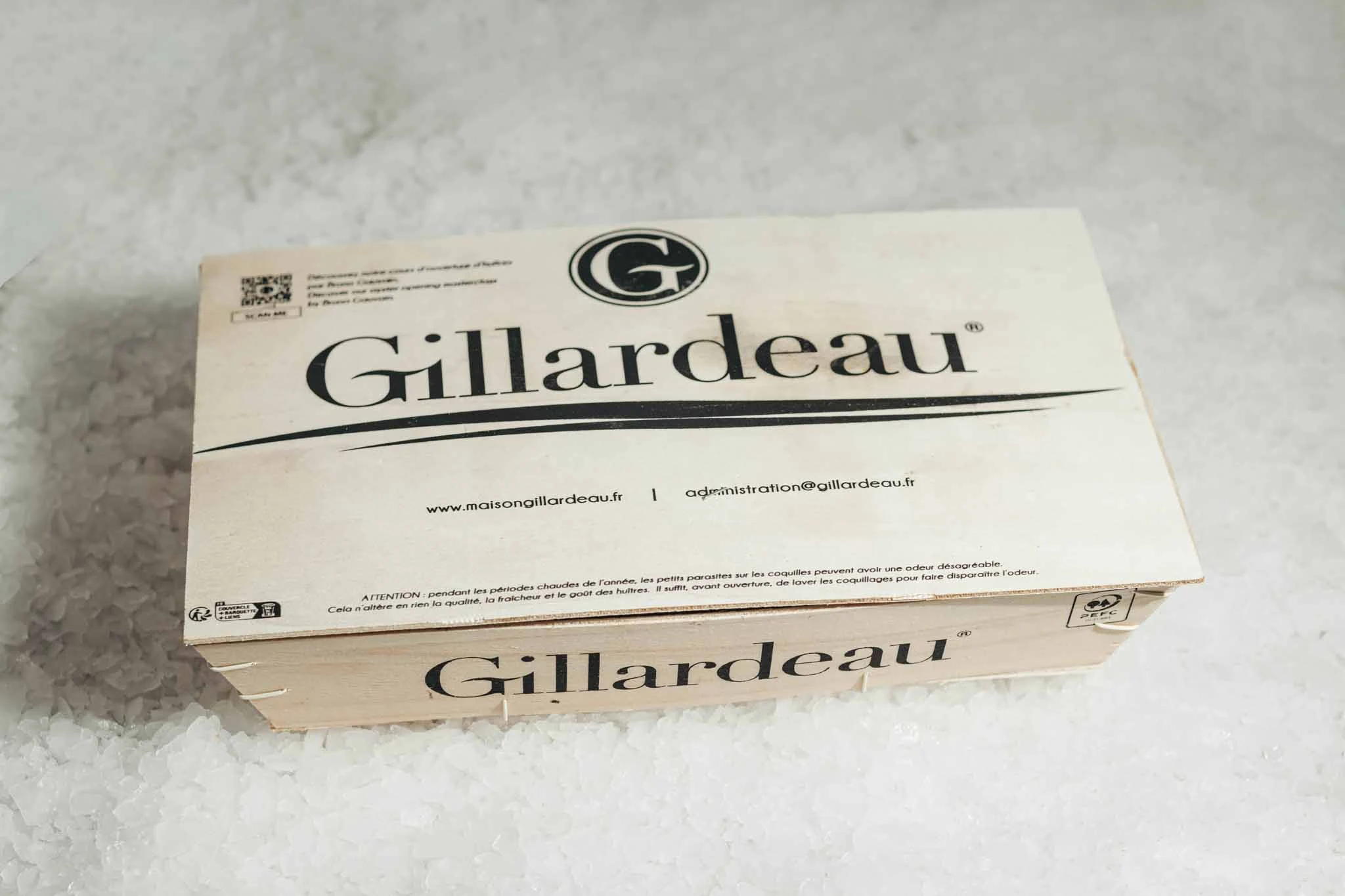 Gillardeau oesters